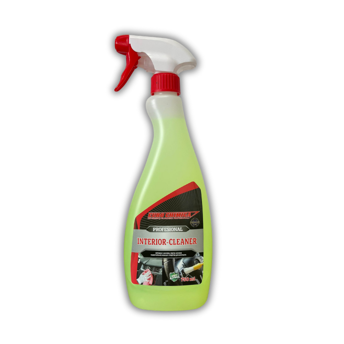 Detergent profesional interior auto. Curăță, deodorizează și protejează tapițeria, pielea și plasticul-soluție universală 3-în-1